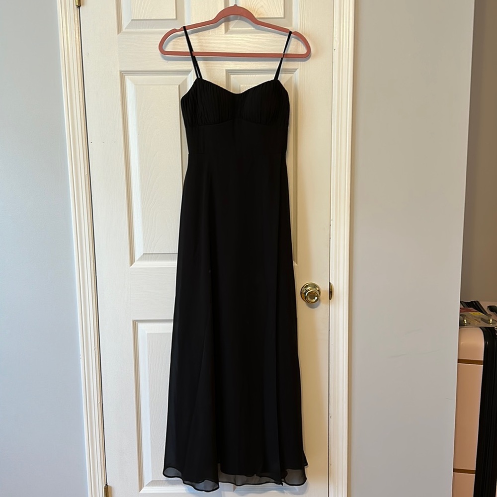 Black Azazie Bridesmaid Dress